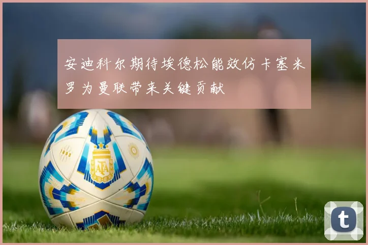 安迪科尔期待埃德松能效仿卡塞米罗为曼联带来关键贡献